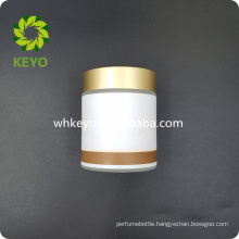 100g empty Glass Cosmetic Jar With Gold Cap